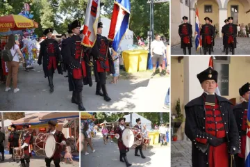 PORCIJUNKULOVO 2026. Zrinska garda pro&scaron;etala gradom u pratnji bubnjara