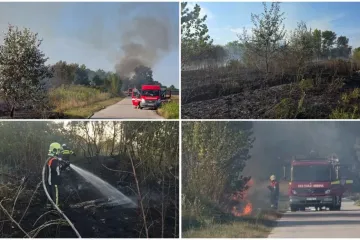 DVD DONJI VIDOVEC Vatrogasci satima branili &scaron;umu i poljoprivredno zemlji&scaron;te