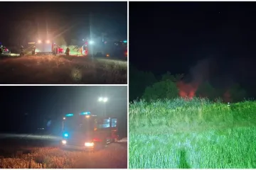 POŽAR KOD MURSKOG SREDI&Scaron;ĆA Vatrogasci gasili vatru na nepristupačnom terenu