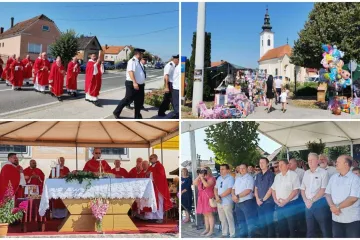 LOVREČE U CIRKOVLJANU Mje&scaron;tani proslavili blagdan svetog Lovre uz misu i procesiju