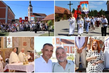 BLAGDAN VELIKE GOSPE Sveta Marija ispunjena hodočasnicima i vjernicima
