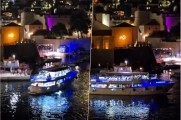 Glazba s izletničkog broda odjekivala Gradom dok je trajao Ekvinocijo (VIDEO)