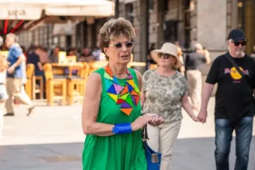 Stil u Zagrebu: Hrabre boje i uzorci na damama koje pr&scaron;te samopouzdanjem