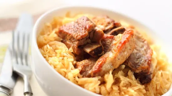 Miris zime - recept za kiselo zelje sa svinjskim rebrima