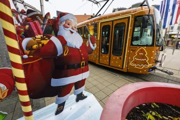 Osijek ima najslađi tramvaj u Hrvatskoj - blagdanska čarolija na tračnicama
