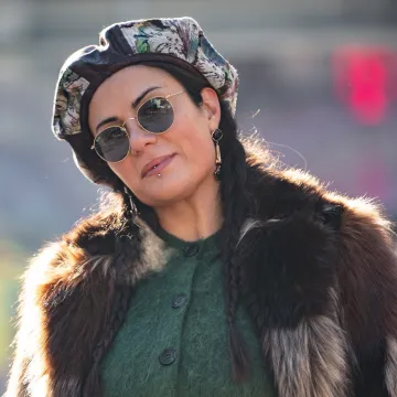 Krzno, karirano i beretka: Topla kombinacija osvojila je zagrebačku &scaron;picu