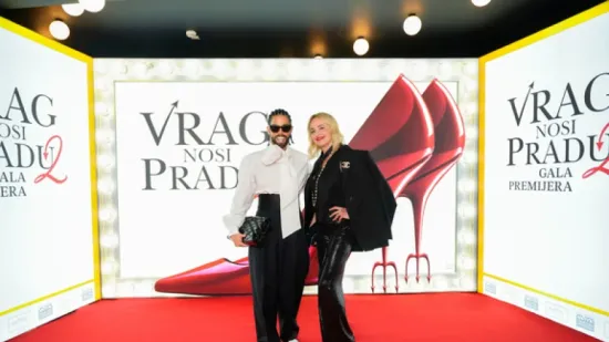 'Vrag nosi Pradu 2' okupio brojne poznate: Iva Majoli, Minea i Meri u super izdanjima