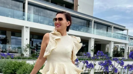 Nina Badrić u ljetnoj kombinaciji iz snova: Ovaj top odi&scaron;e elegancijom, evo gdje ga kupiti