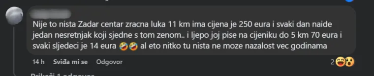 Za 11 kilometara vožnje uzme 250 eura! 'Svaki dan jedan nesretnjak sjedne s tom ženom'