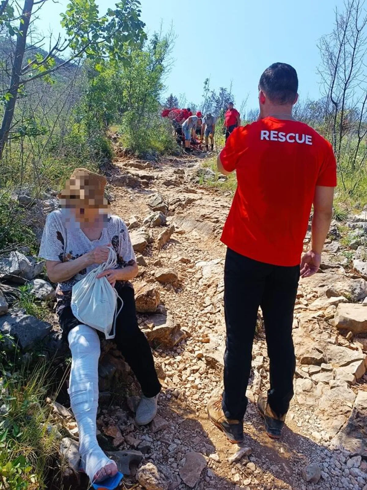 HGSS spašavao hrvatske hodočasnike: Vrućina i zahtjevan teren izazvali val ozljeda