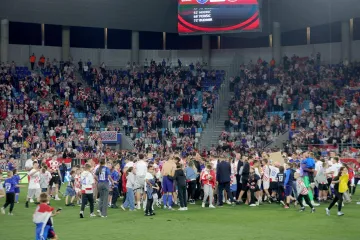 Upad navijača u Osijeku zabrinuo organizatore: HNS očekuje novčana kazna, FIFA već reagira