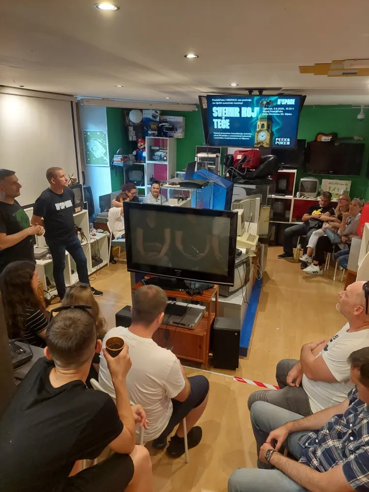 Društvo HISPACE i Peek&amp;Poke lansirali prvi svemirski meetup u gradu koji teče
