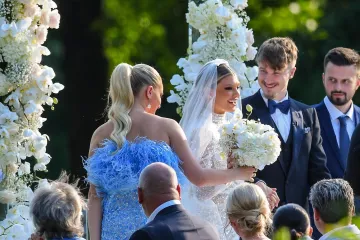 Tri godine bračne idile: Ovako su izgledali Tin Jedvaj i njegova suputnica na dan vjenčanja