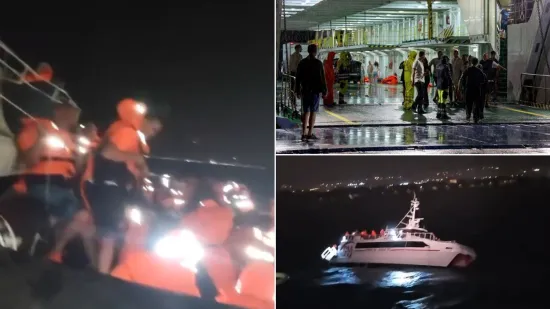 Pogledajte olakšanje na licima putnika spašenih s tonućeg broda kraj Zadra
