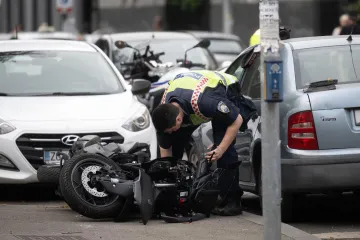 Prometna nesreća u centru Zagreba: Sudarili se motor i automobil