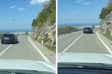 Snimka od koje ćete se naježiti: Pogledajte genijalca kako pretječe preko pune crte