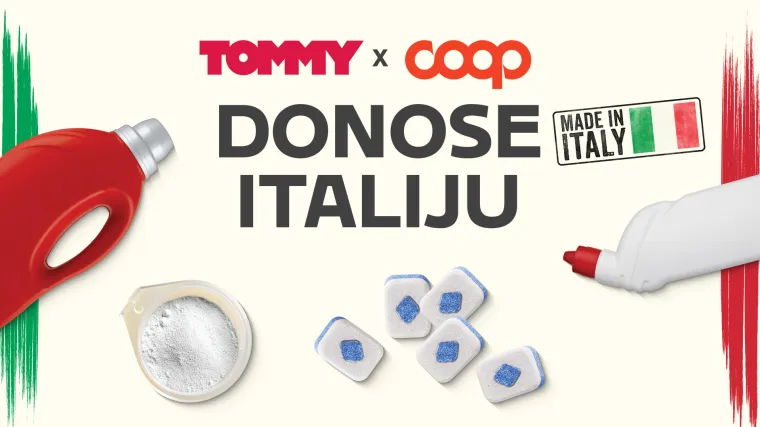 Tommy i COOP donose Italiju – talijanska kvaliteta samo kod nas