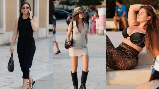 Glavna atrakcija: Dama u čizmama prošetala Zadrom i privukla oduševljene poglede prolaznika