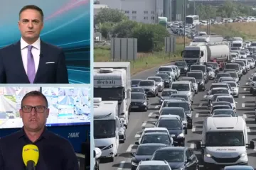 Produženi vikend i blagdan Tijelova - Hrvati u kolonama prema moru, gužve u trajektnim lukama