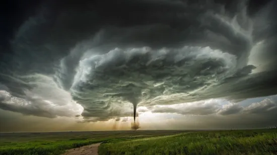 Snimljen monstruozni tornado: Zapanjujući prizori razornog fenomena tjeraju strah u kosti
