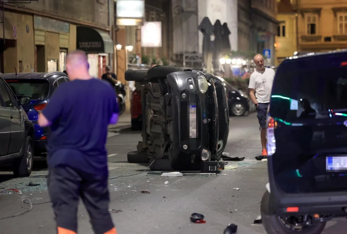 Objavljeni detalji divljanja u centru Zagreba: Bio je mrtav pijan i s bocom viskija