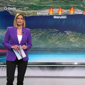 Ovo je područje na kojem se vatrogasci, policija i vojska bore se požarom