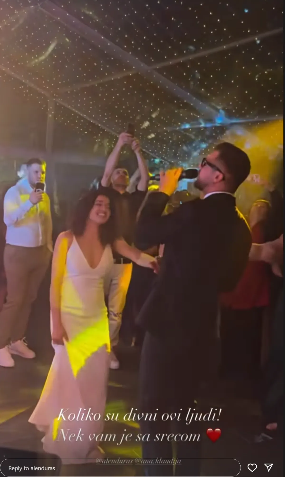 Alen Đuras podijelio atmosferu s vjenčanja s voditeljicom Anom-Klaudijom