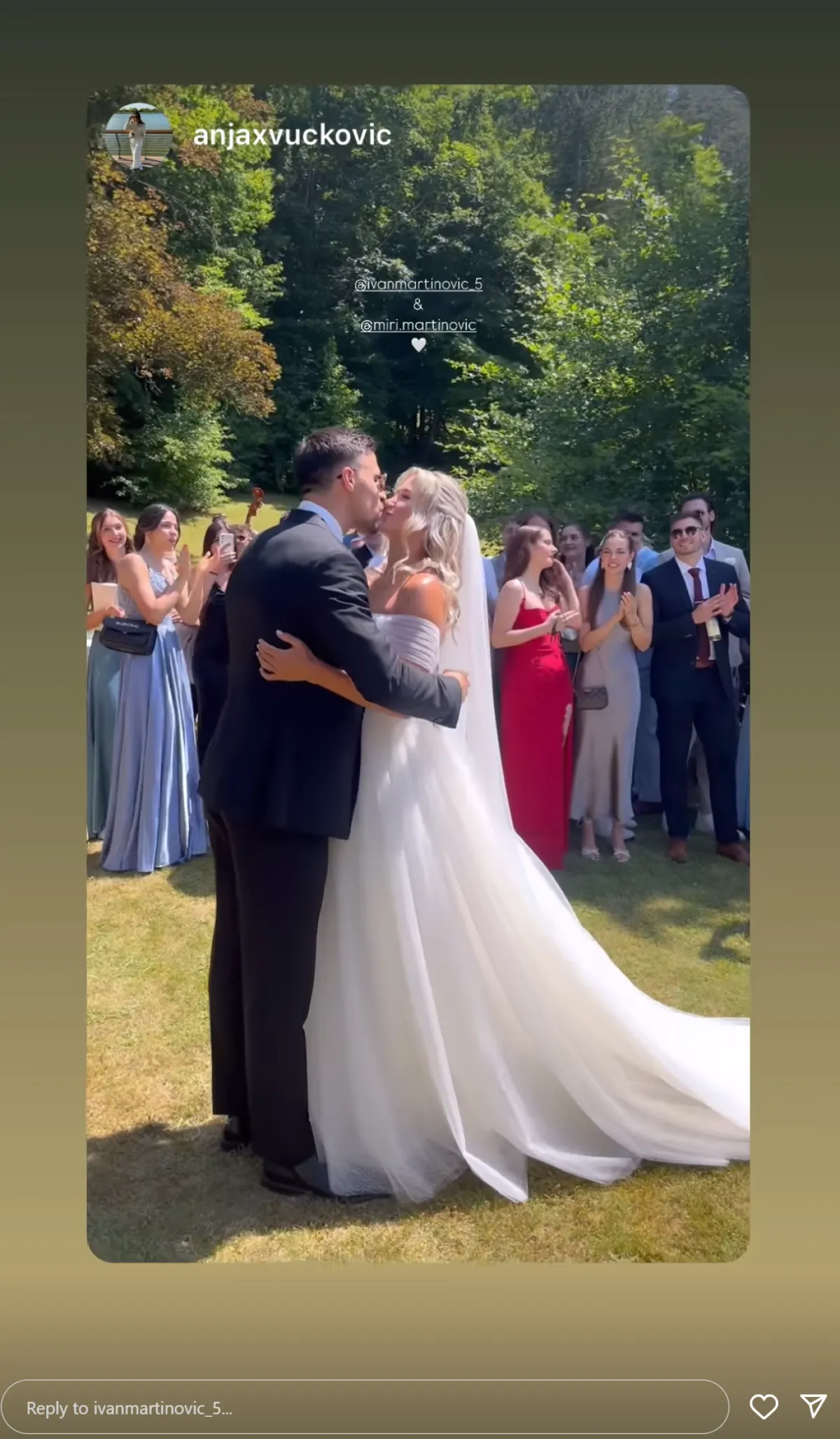 Ivan Martinović uplovio u bračne vode: Među gostima se istaknule neke poznate face