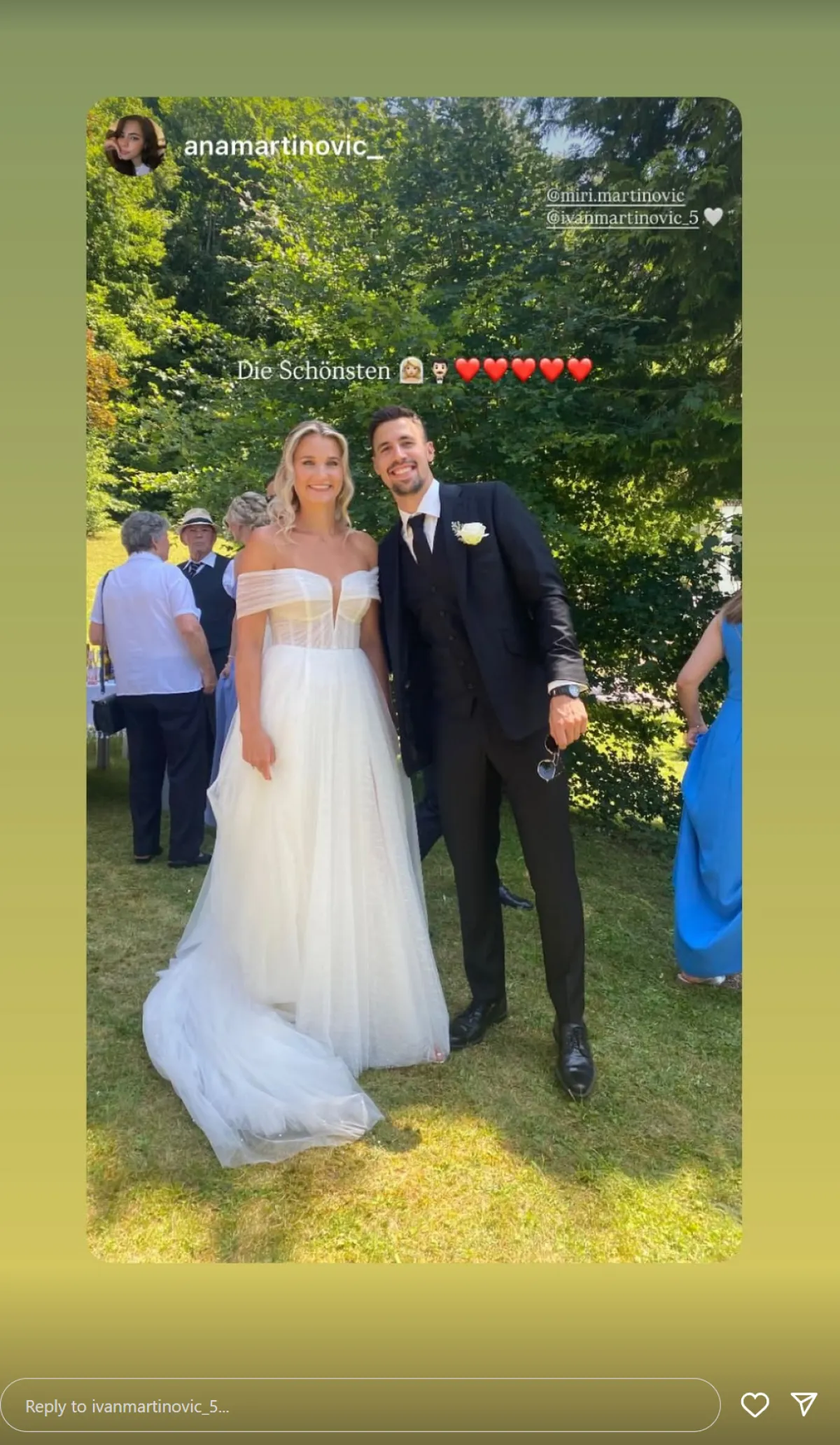 Ivan Martinović uplovio u bračne vode: Među gostima se istaknule neke poznate face