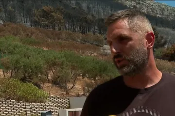 Vatra sve progutala, turisti bježali glavom bez obzira! Josip: 'Otkazane su rezervacije za kuće od 13.000 eura'