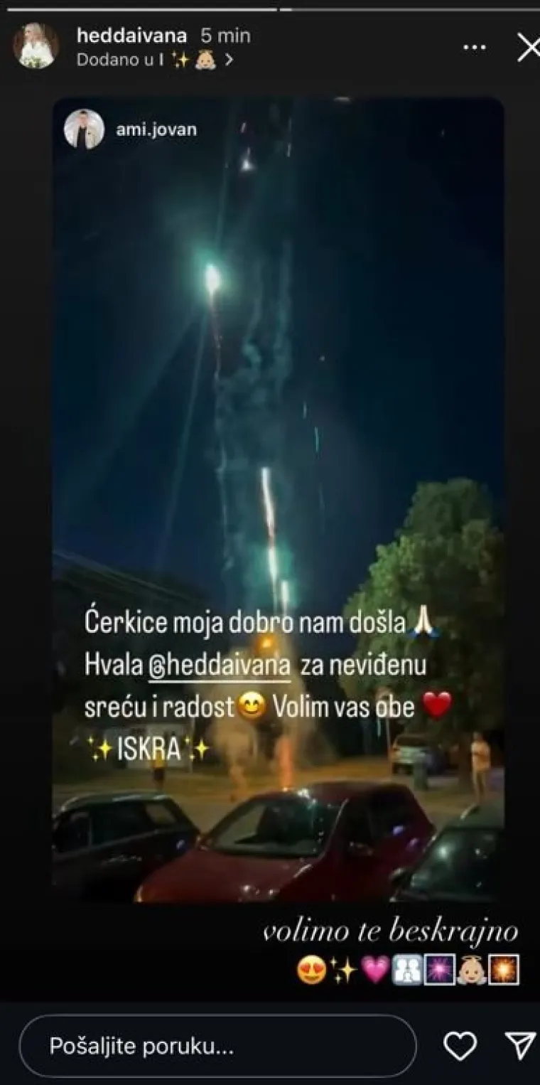 Hedviga iz 'Braka na prvu' je rodila: Sretnu vijest podijelio je njen suprug