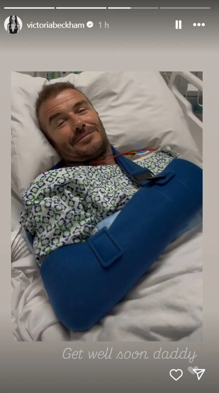 David Beckham završio u bolnici, fanovi očajni: 'Teško te je gledati u bolničkom krevetu'