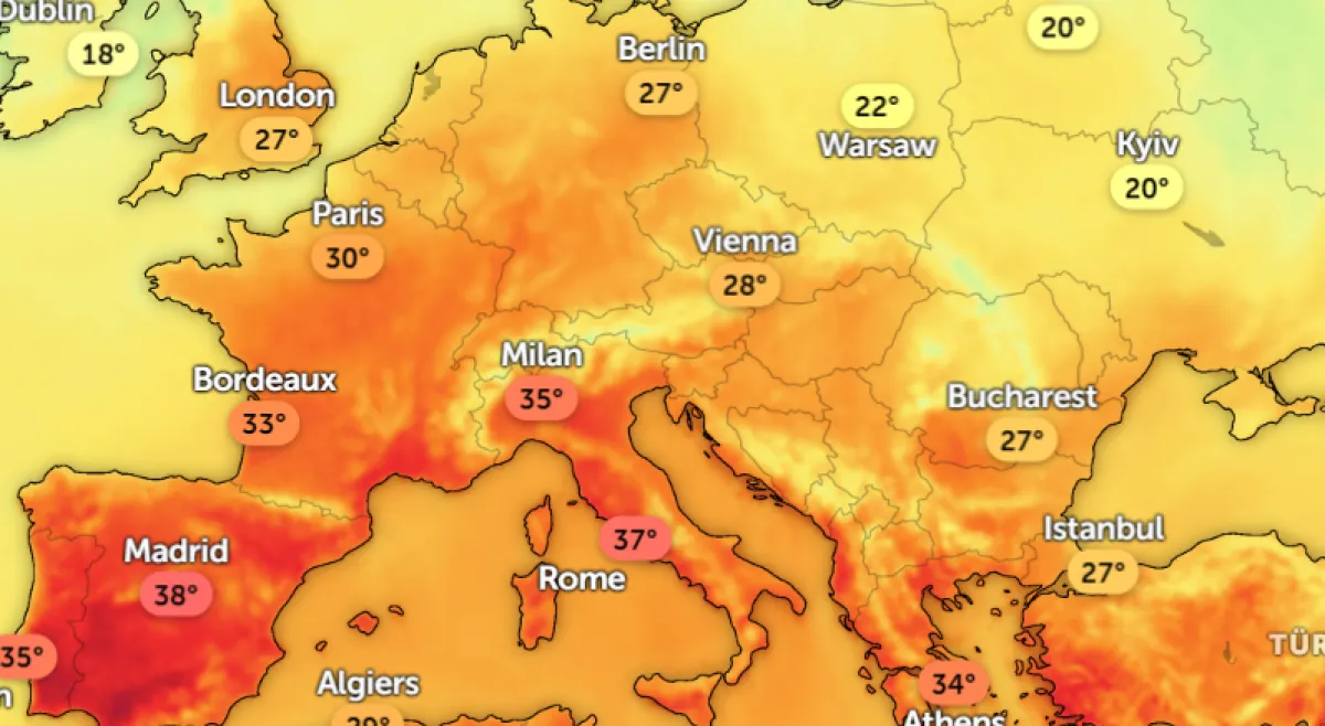 Paklene temperature dolaze! Upozorenje za toplinski val najvišeg stupnja