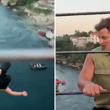 Pojavio se video suludog skoka u Mostaru iz drugog kuta: 'A pio je cijeli dan, mogao je ubit djecu'
