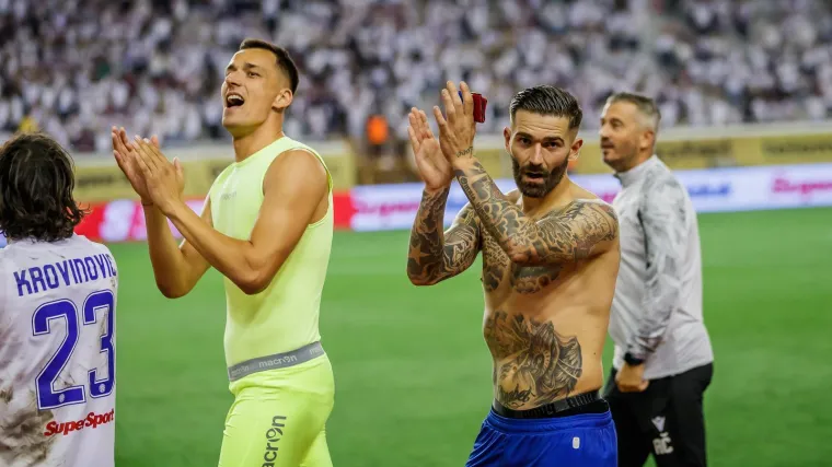 'Plovija si punim jedrima': Hajduk se oprostio od svog kapetana