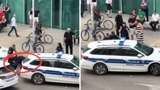 Policajac udarao muškarca na podu, objavljeni detalji: Sve je počelo dojavom građana