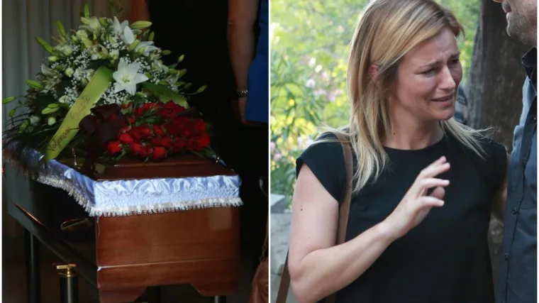 Antonija Blaće neutješna na sprovodu Siniše Svilana prije točno devet godina