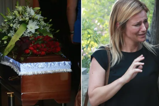 Antonija Blaće neutješna na sprovodu Siniše Svilana prije točno devet godina