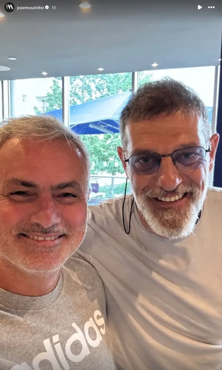 Mourinho sreo slavnog Hrvata i odmah izvadio mobitel: Opalio selfie pa se hvalio na Instagramu
