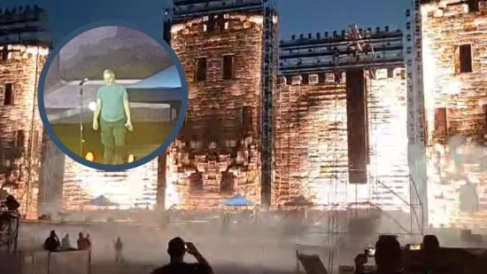 Wow, ovo izgleda svjetski! Pogledajte kako će izgledati početak Thompsonovog koncerta: Uhvatili smo taj trenutak