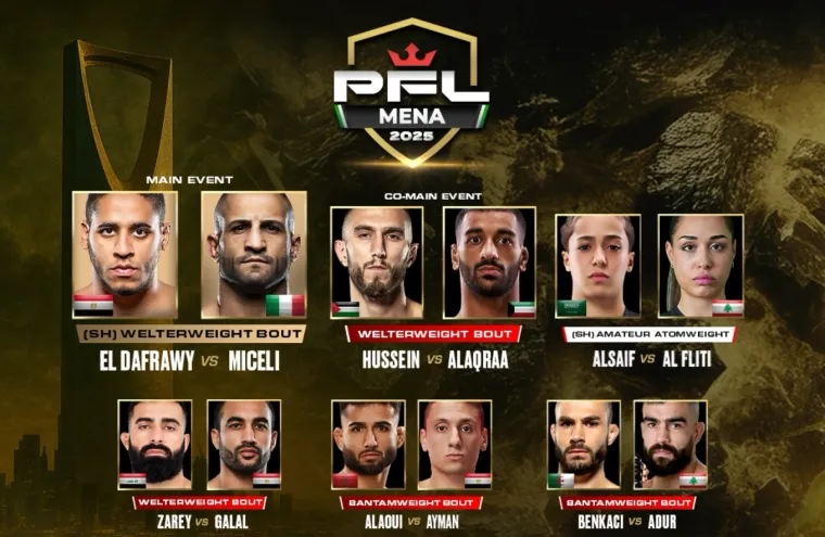 Evo gdje možete gledati spektakularni PFL Mena 2 event na kojem će se sudariti divovi sporta