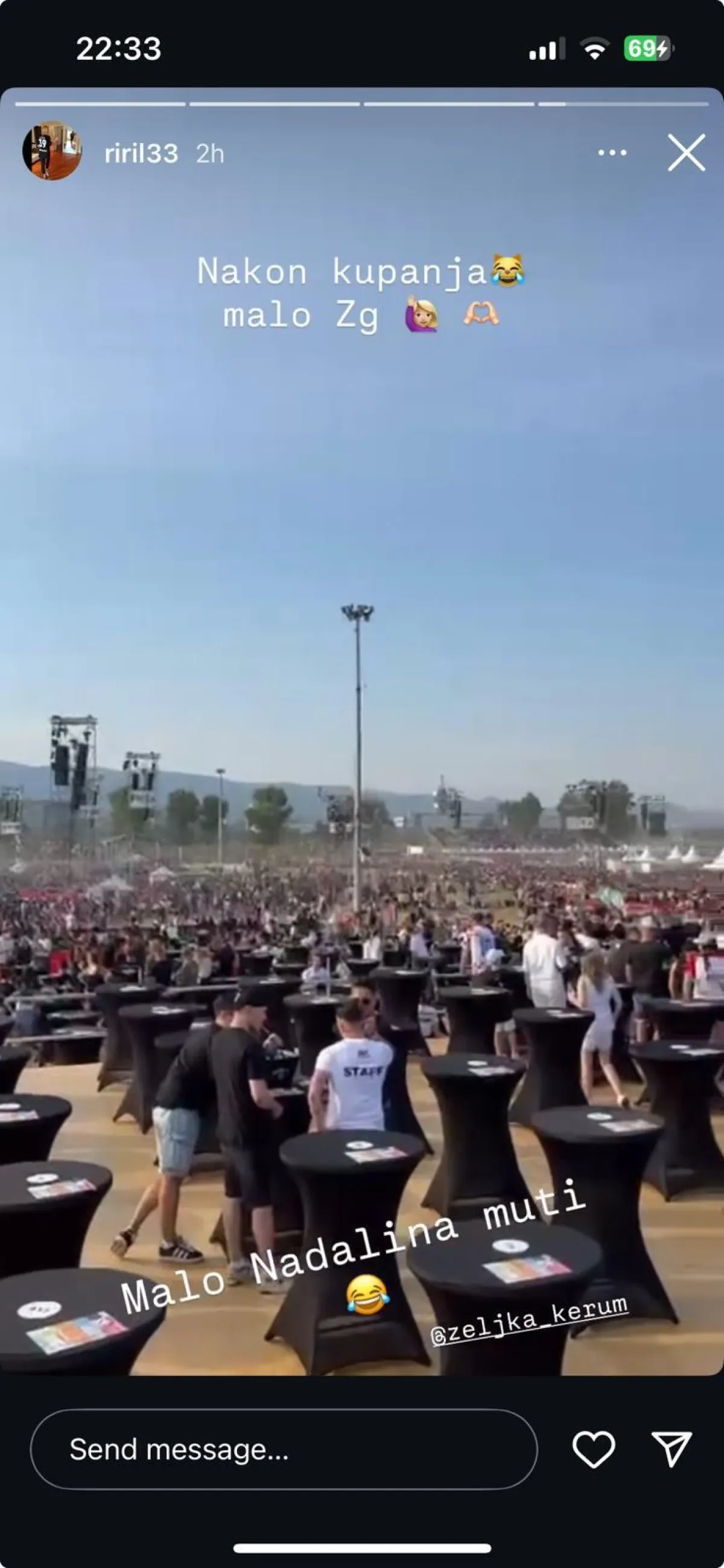 Ovi domaći celebovi nisu propustili Thompsonov spektakl: Evo tko se sve pojavio