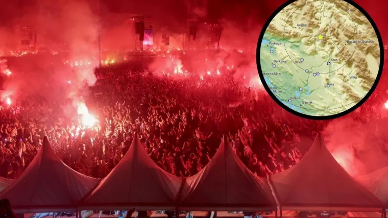Podrhtavalo je i tlo! Potres u Dalmaciji, epicentar bio kod Knina