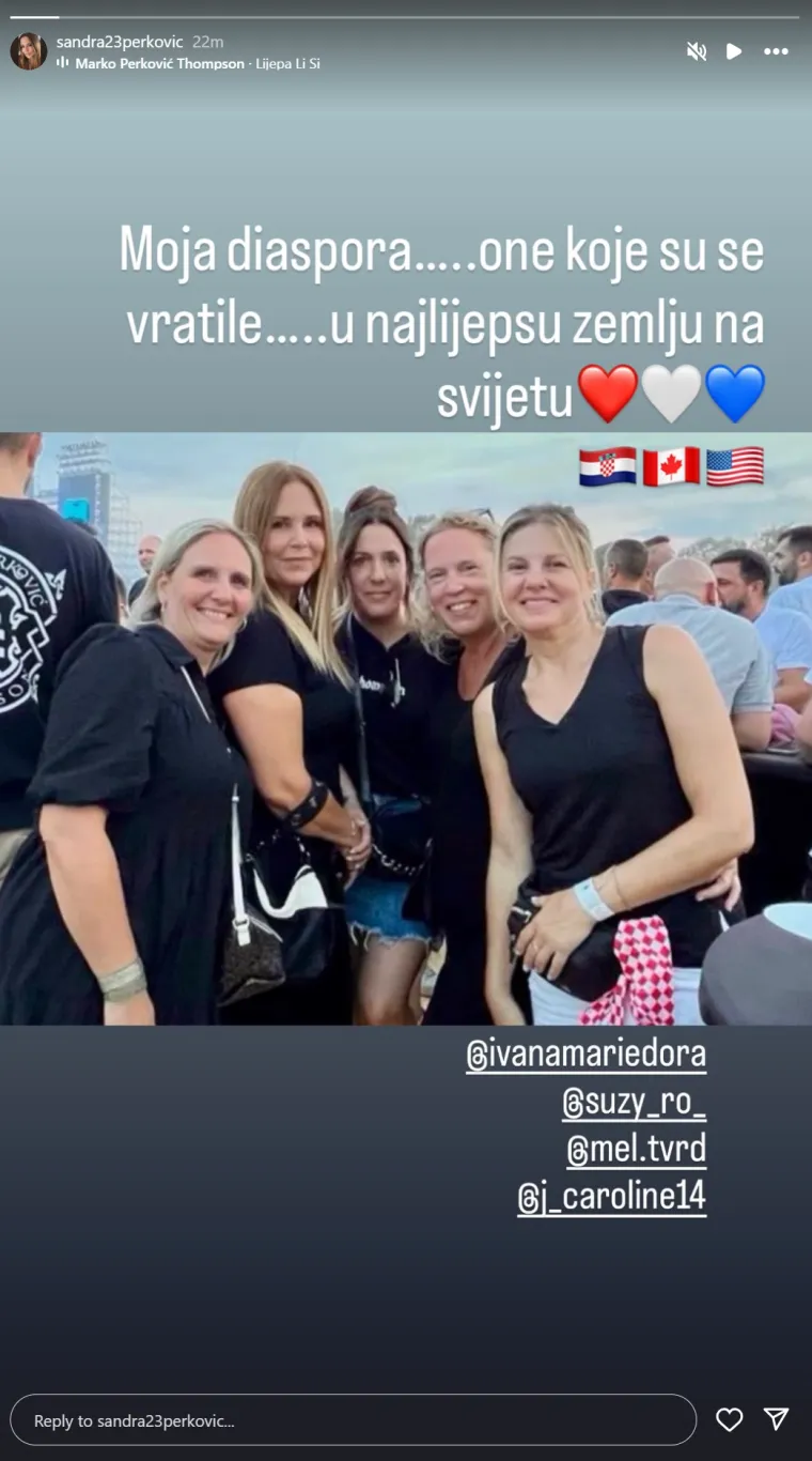 Thompsonova supruga oglasila se prvi put nakon koncerta: Objavila dirljivu fotografiju s Hipodroma