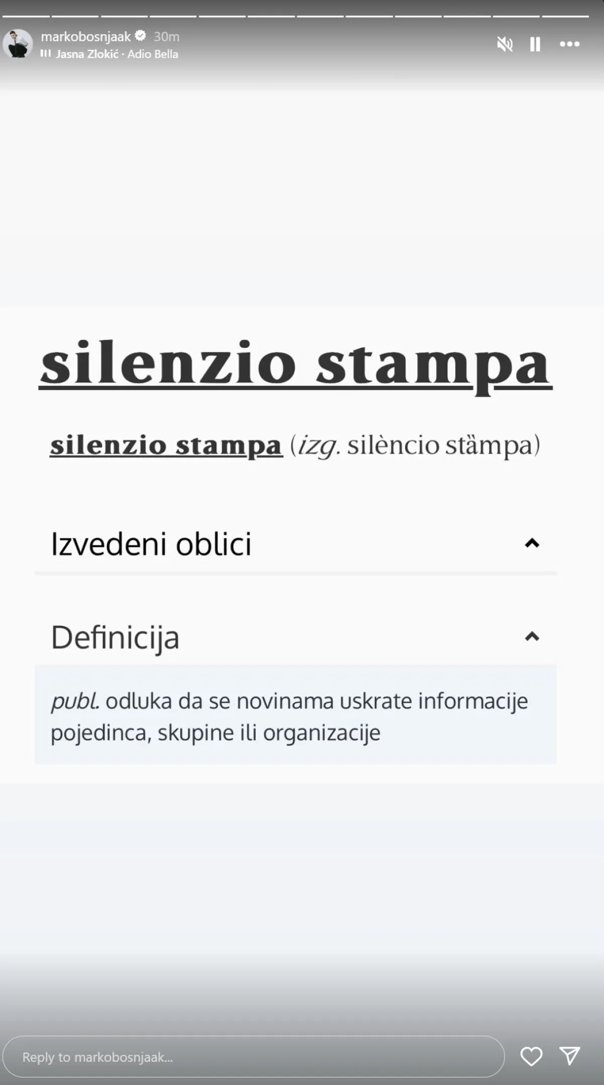 Zbog komentara o Thompsonu, Bošnjaka vrijeđaju, Nika prima prijetnje smrću: Javili smo im se