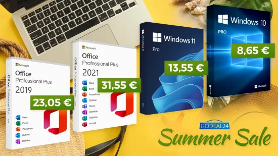 Jednokratno plaćanje za Office 2021 Pro i Windows OS već od 13,55 €