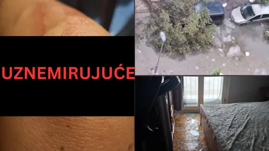 Prozori se rasprsnuli od udara vjetra: Splićanki se krhotine stakla zabile u rame!