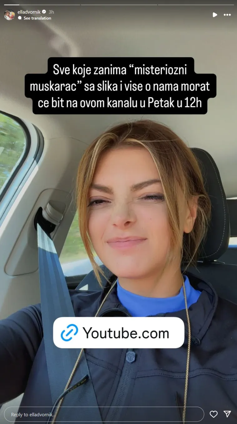 Ella Dvornik ima intrigantne novosti o ljubavnom životu: 'Za sve koje zanima više o nama'
