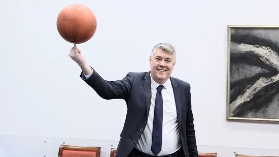 Lalovac pokazao trik s košarkaškom loptom: Pazite kako je vrti na malom prstu