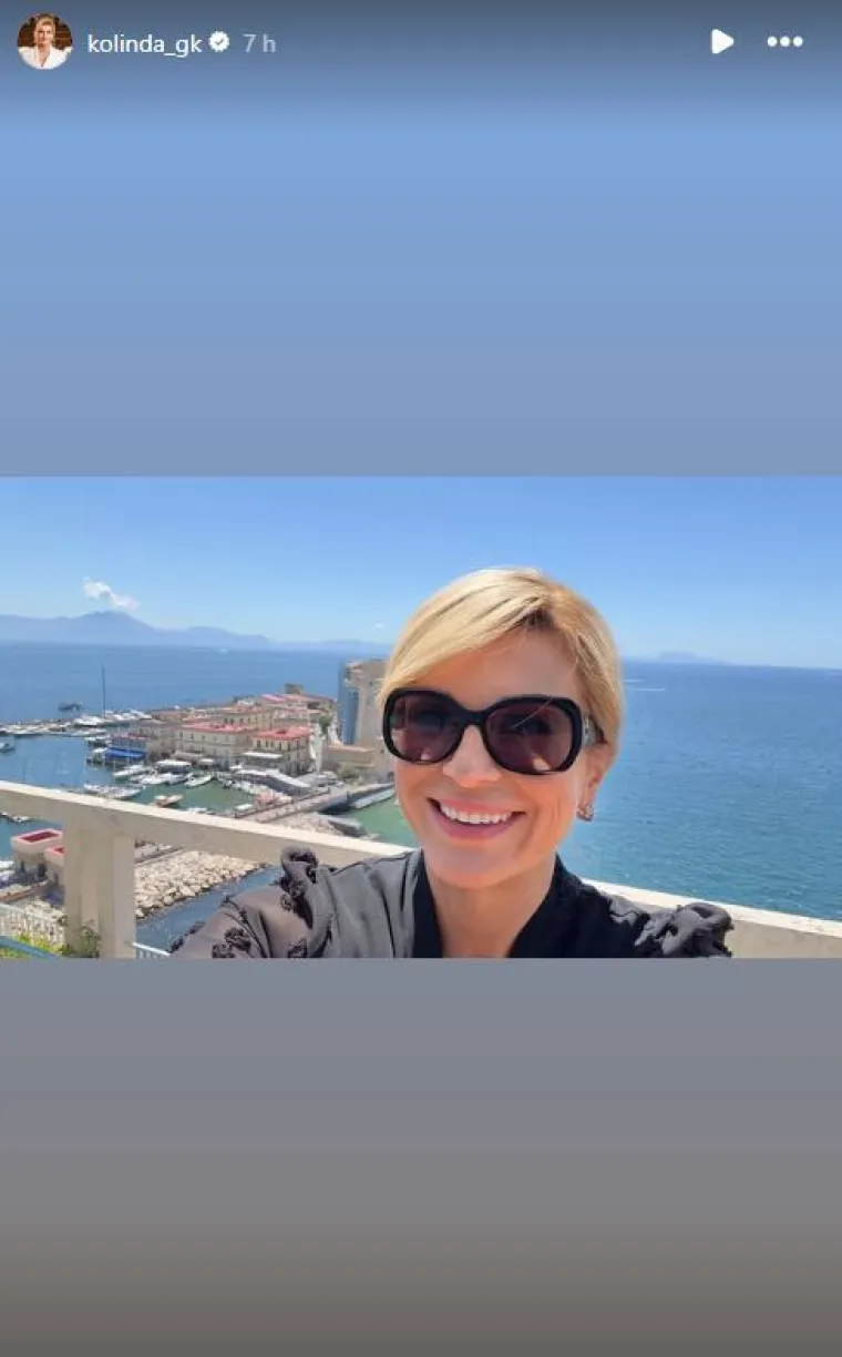 Kolinda Grabar-Kitarović objavila selfie i otkrila u kojoj zemlji odmara